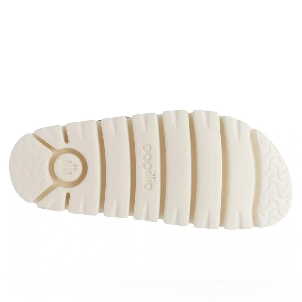 Papillio Women's Tan Suede Clogs - Picture 3 of 7